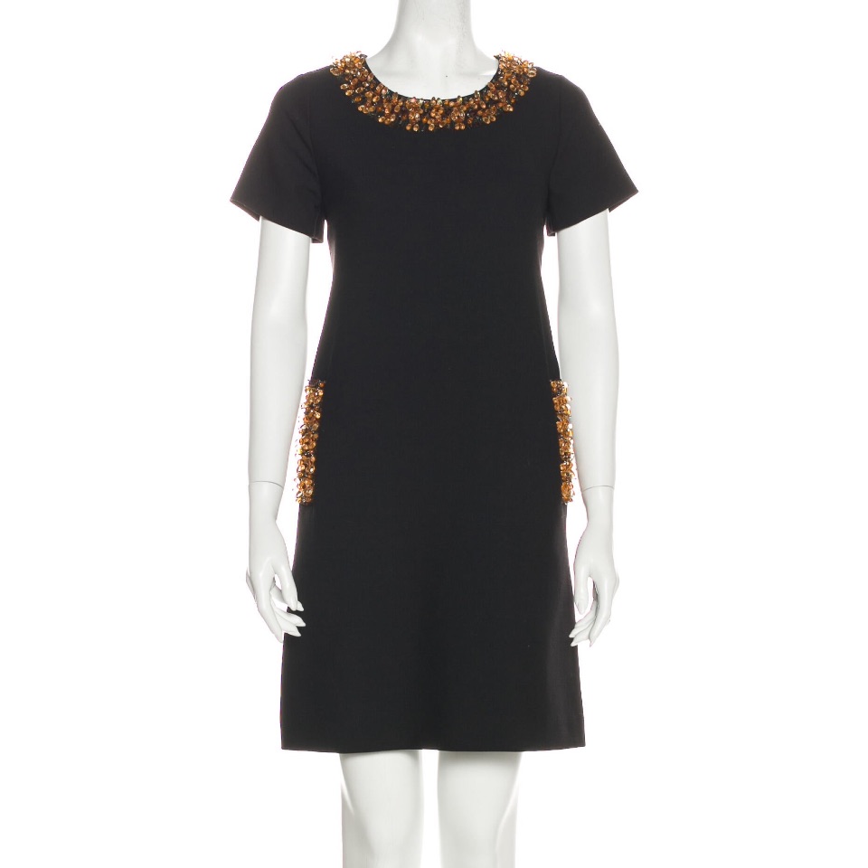 Kate Spade New York Crew Neck Mini Dress Size: Sius 4